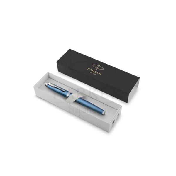 Bút dạ bi Parker IM Premium Blue Grey Rollerball