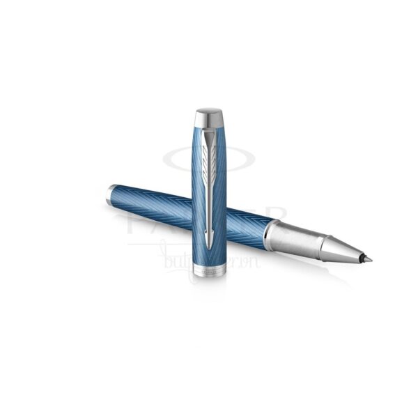 Bút dạ bi Parker IM Premium Blue Grey Rollerball