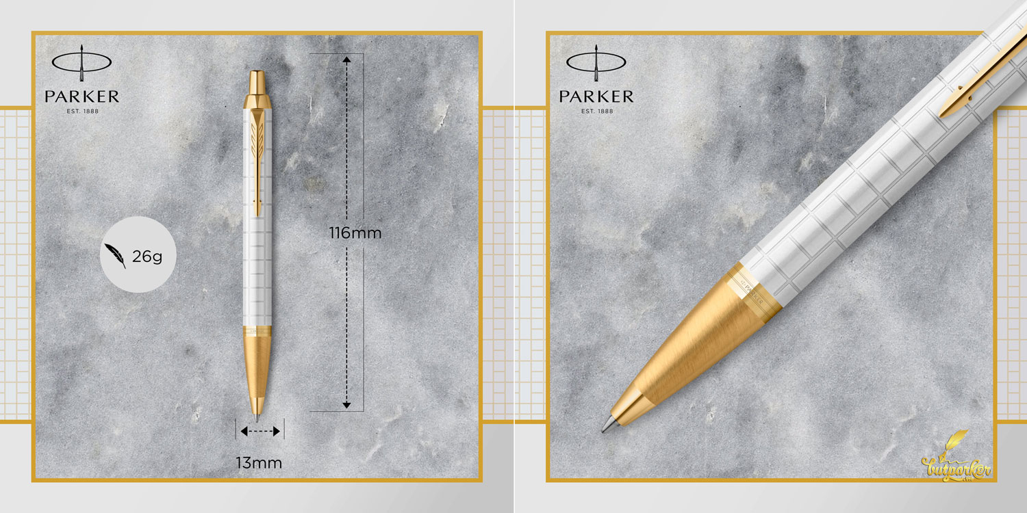 Bút bi Parker IM Premium Pearl Ballpoint Pen 2143643
