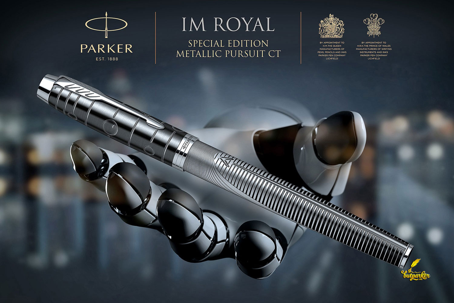 Bút máy Parker IM Special Edition Metalic Pursuit Fountain Pen 2074141