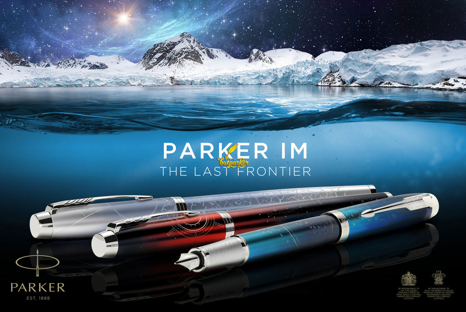 Bút máy Parker IM Special Edition Polar Grey Fountain Pen 2153003