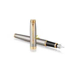 Bút máy Parker IM Core Brushed Metal GT Fountain Pen 1931649