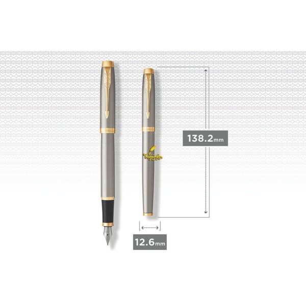 Bút máy Parker IM Core Brushed Metal GT Fountain Pen