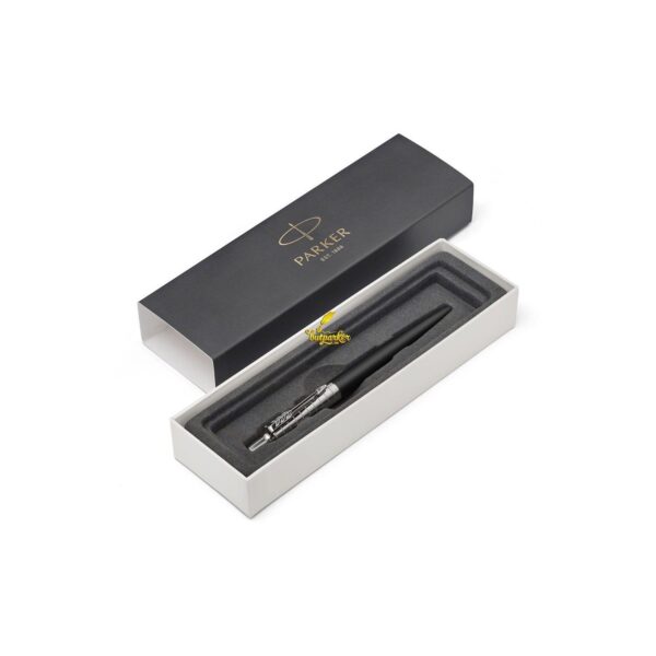 Bút bi Parker Jotter Premium Bond Street Black Grid CT Ballpoint Pen