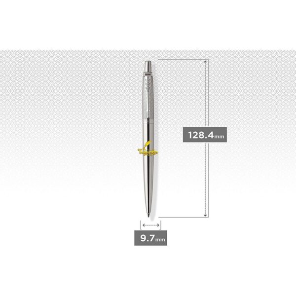 Bút bi Parker Jotter Premium Stainless Steel Diagonal CT Ballpoint Pen