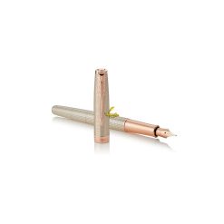 Bút máy Parker Sonnet 2017 Chiselled Silver PGT Fountain Pen 1931484