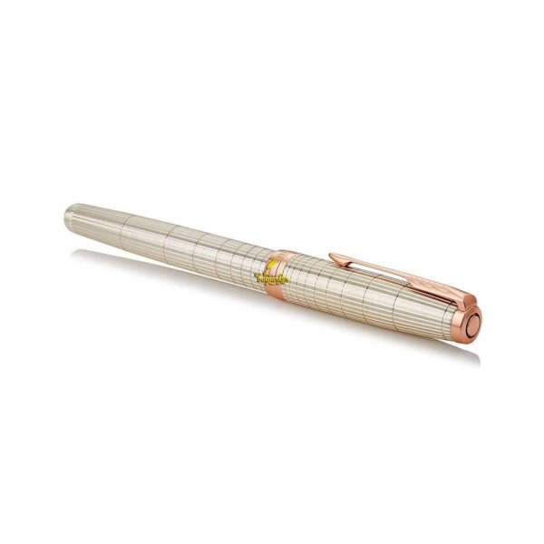 Bút dạ bi Parker Sonnet 2017 Chiselled Silver PGT Rollerball