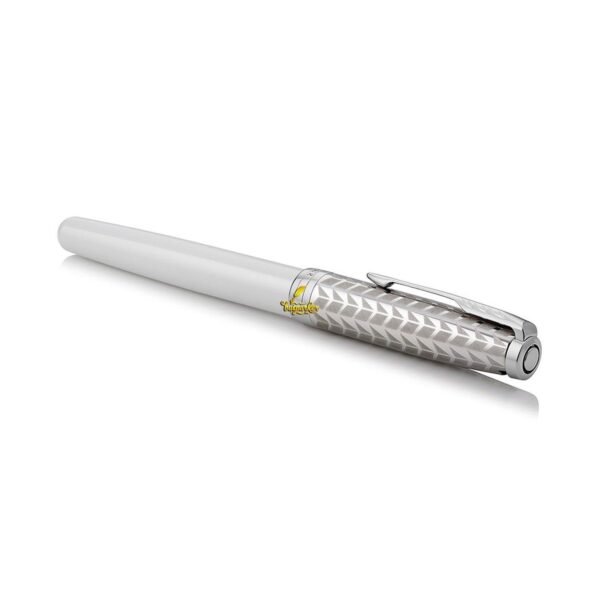 Bút dạ bi Parker Sonnet 2017 Metal Pearl CT Rollerball