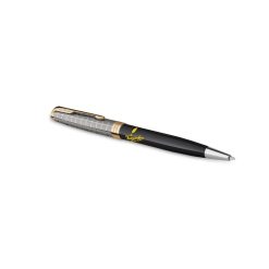 Bút bi Parker Sonnet Premium Metal Black GT Ballpoint Pen 2119787