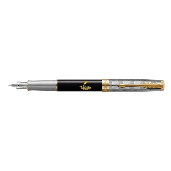 Bút máy Parker Sonnet Essentials Metal Black GT Fountain Pen 2119784