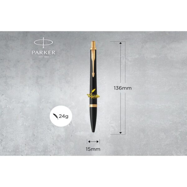 Bút ký Parker Urban 2017 Muted Black GT - Bút bi Parker