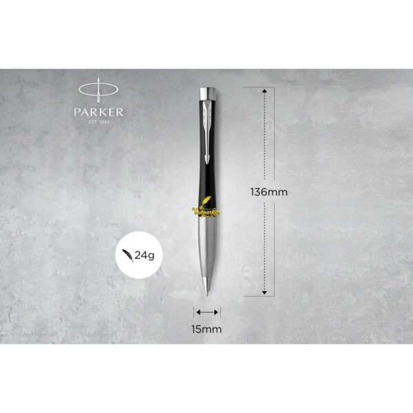 Bút bi Parker Urban Twist Muted Black CT Ballpoint Pen