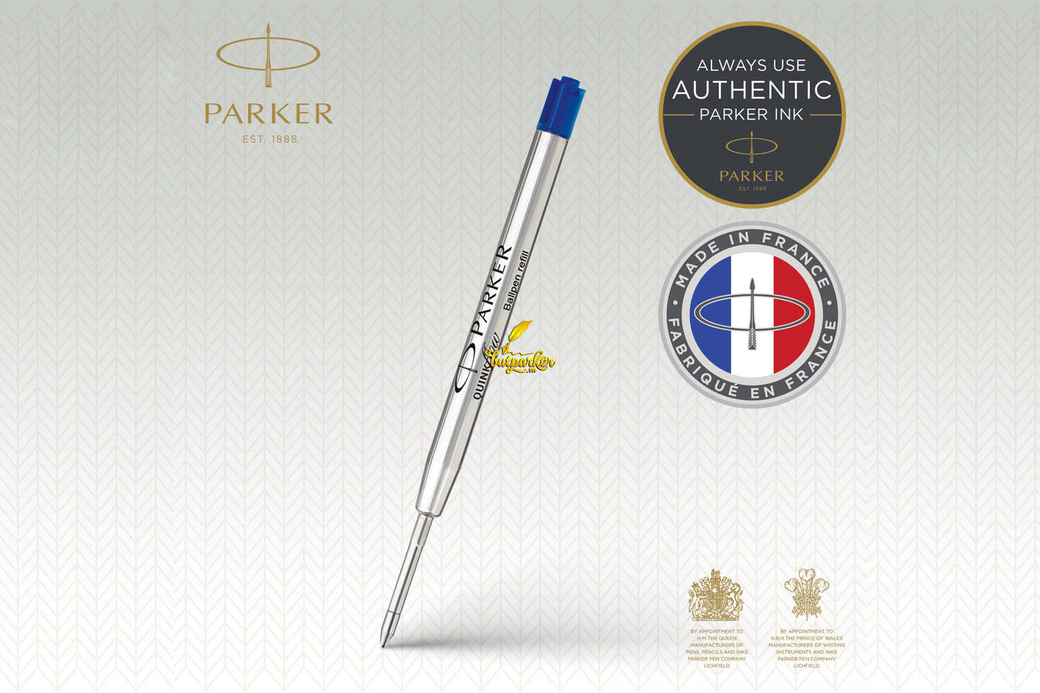 Ruột bút bi Parker Ballpoint Pen Refills màu xanh dương