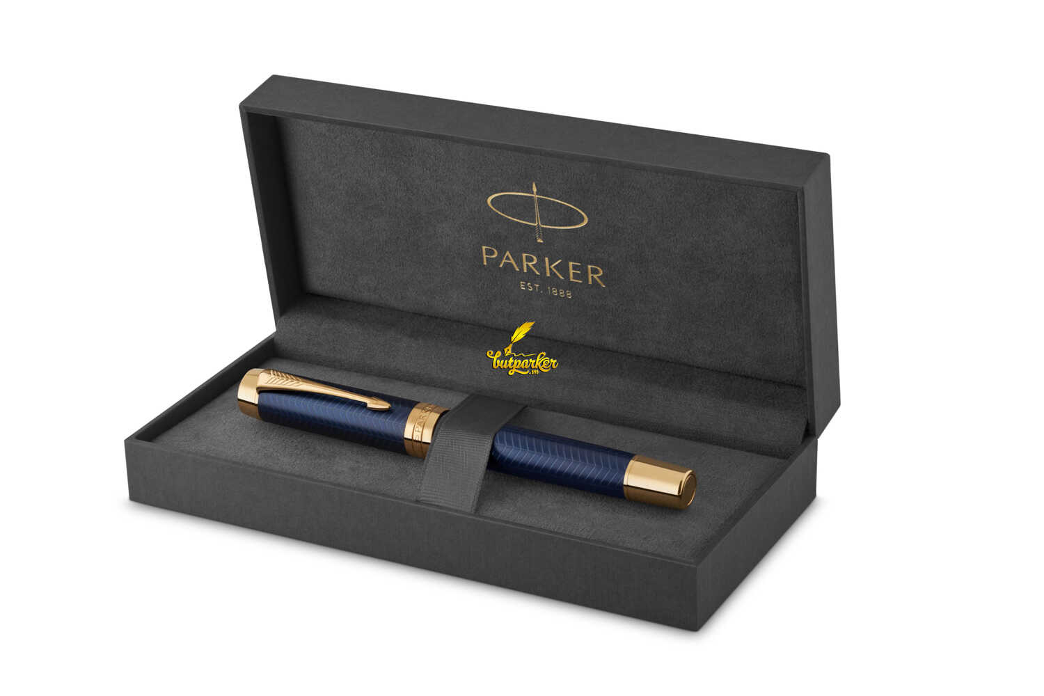 Bút máy Parker Duofold Prestige Blue Chevron GT Fountain Pen 1931370