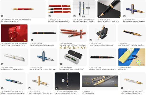 Bút hàng hiệu giá dưới một triệu