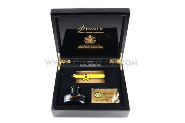Bút Parker Duofold Mandarin Yellow phiên bản Limited Edition