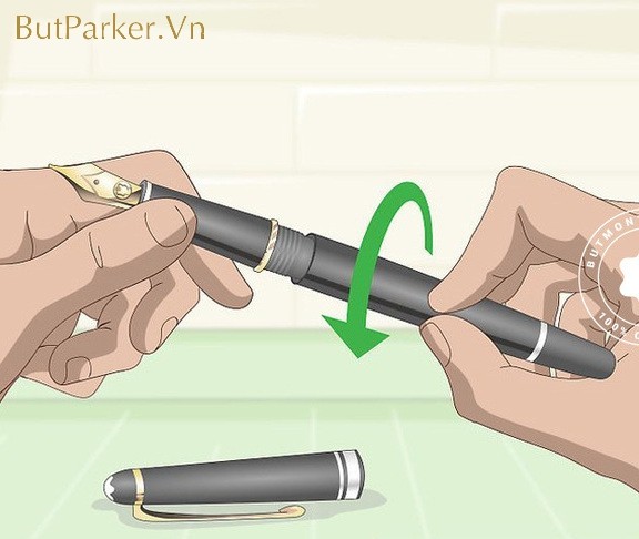 Vệ sinh bút máy 1