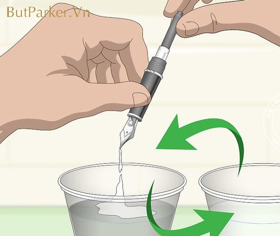 Vệ sinh bút máy 4