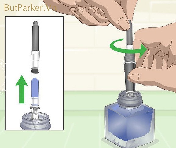 Vệ sinh bút máy 6