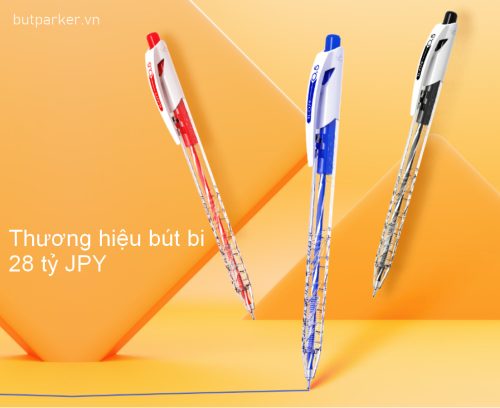 hương hiệu bút bi trị giá gần 28 tỷ JPY
