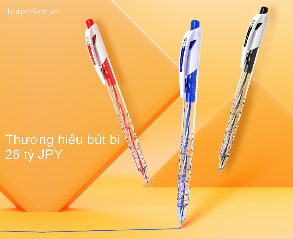 hương hiệu bút bi trị giá gần 28 tỷ JPY
