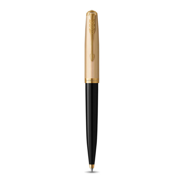 Bút ký Parker 51 Deluxe Black GT - Bút bi Parker