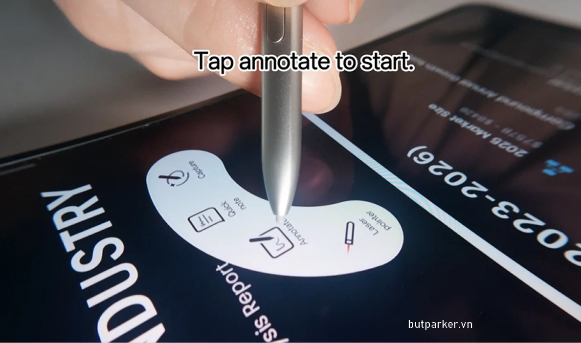 Làm việc với Bút thông minh AI Magic Pen và OPPO Find N6