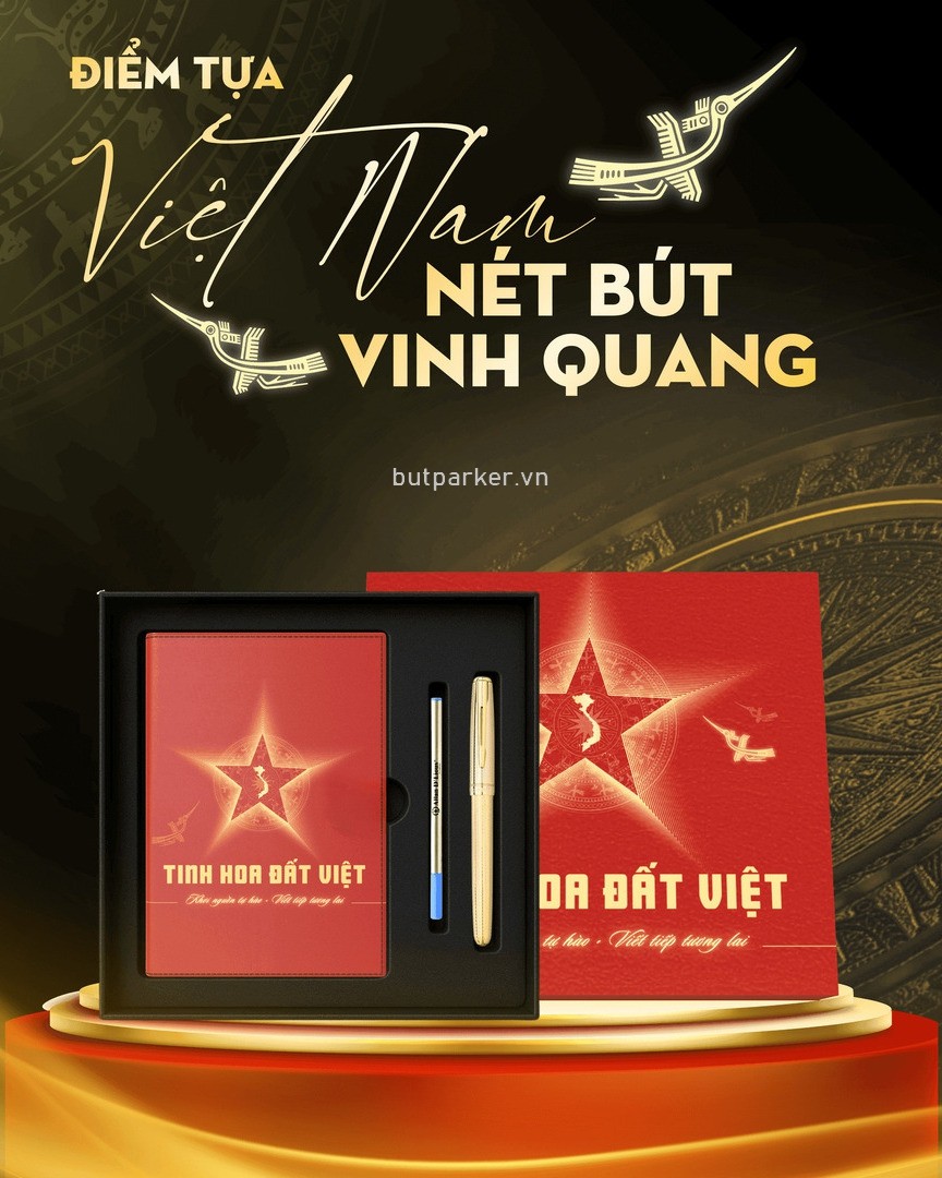 Quà tặng bút ký - Điểm tựa Việt Nam, nét bút vinh quang
