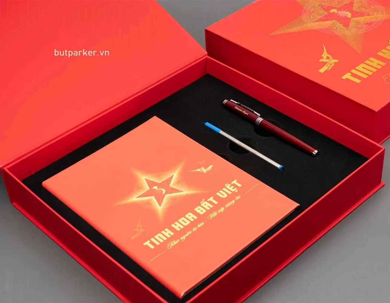 Bộ quà tặng bút ký cao cấp Tinh Hoa Đất Việt