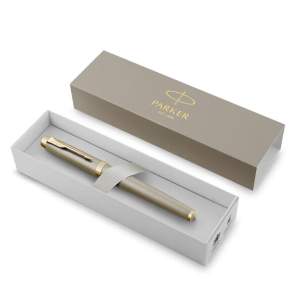Bút Dạ Bi Parker IM The Finishing Touch Collection Sandstone Rollerball Pen 2235419