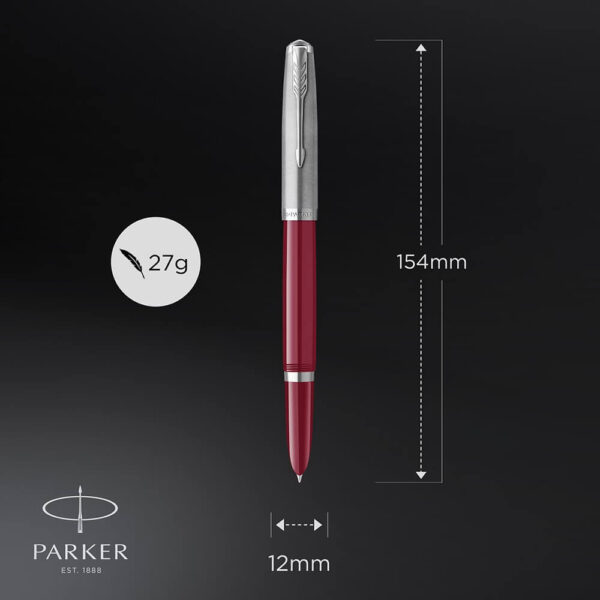 Bút Máy Parker 51 Burgundy CT Fountain Pen 2123496
