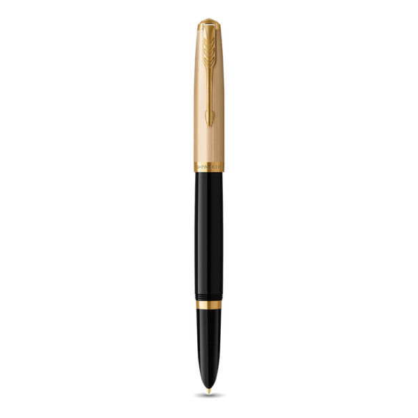 Bút máy Parker 51 Deluxe Black GT Fountain Pen 2123511