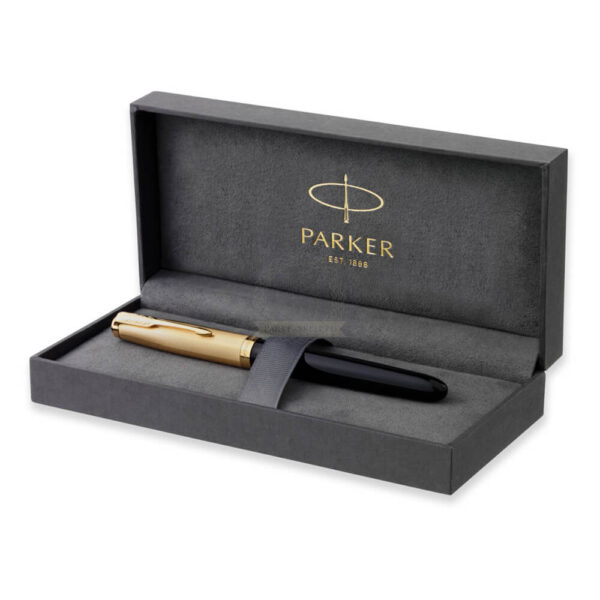 Bút máy Parker 51 Deluxe Black GT Fountain Pen 2123511