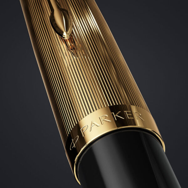 Bút máy Parker 51 Deluxe Black GT Fountain Pen 2123511