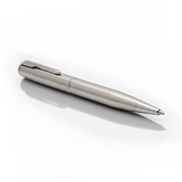 Bút bi giá rẻ Parker Insignia Stainless Steel Chrome Trim Ballpoint Pen