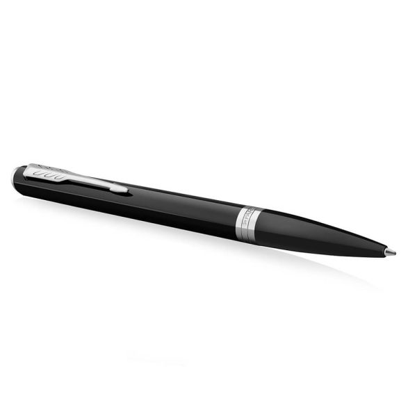 Bút Bi Parker Meridian Black Lacquer CT Ballpoint Pen 2231399