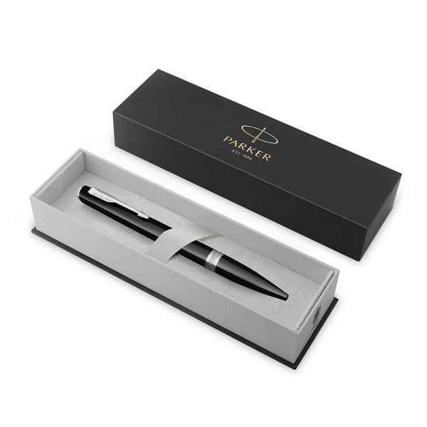 Bút Bi Parker Meridian Black Lacquer CT Ballpoint Pen 2231399