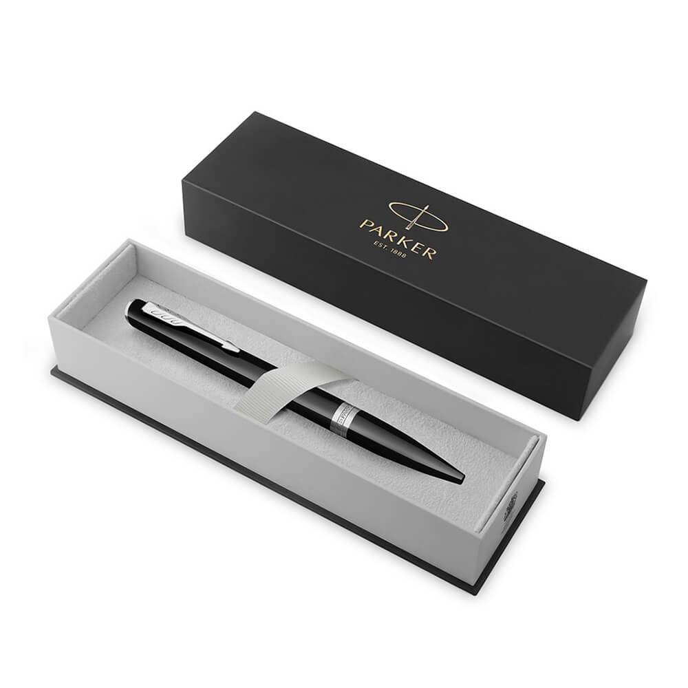 Bút Bi Parker Meridian Black Lacquer CT Ballpoint Pen 2231399 - Ảnh 4