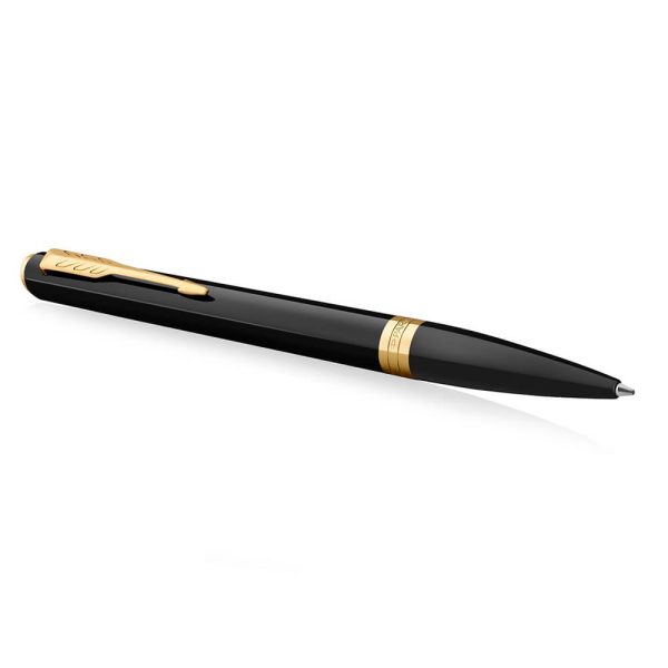 Bút Bi Parker Meridian Black Lacquer GT Ballpoint Pen 2231395