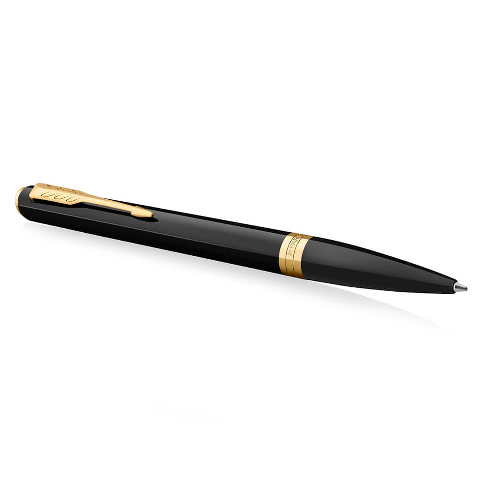 Bút Bi Parker Meridian Black Lacquer GT Ballpoint Pen 2231395