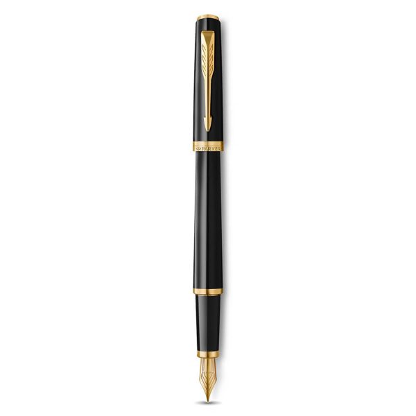 Bút Máy Parker Meridian Black Lacquer GT Fountain Pen 2231392