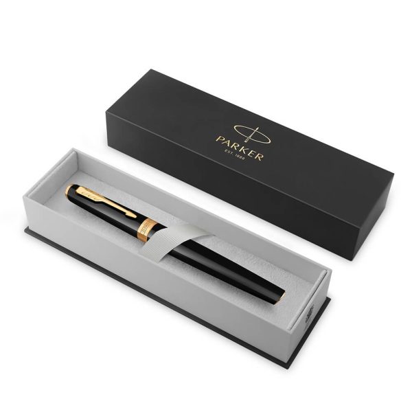 Bút Dạ Bi Parker Meridian Black Lacquer GT Rollerball Pen 2231394