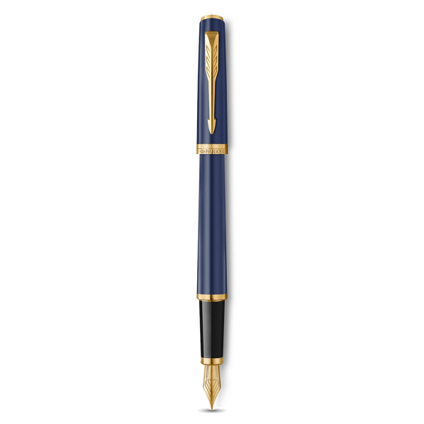 Bút máy Parker Meridian Blue Lacquer GT Fountain Pen 2231408