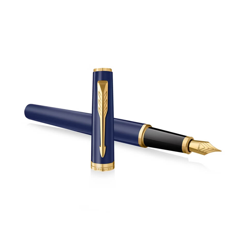Bút máy Parker Meridian Blue Lacquer GT Fountain Pen 2231408