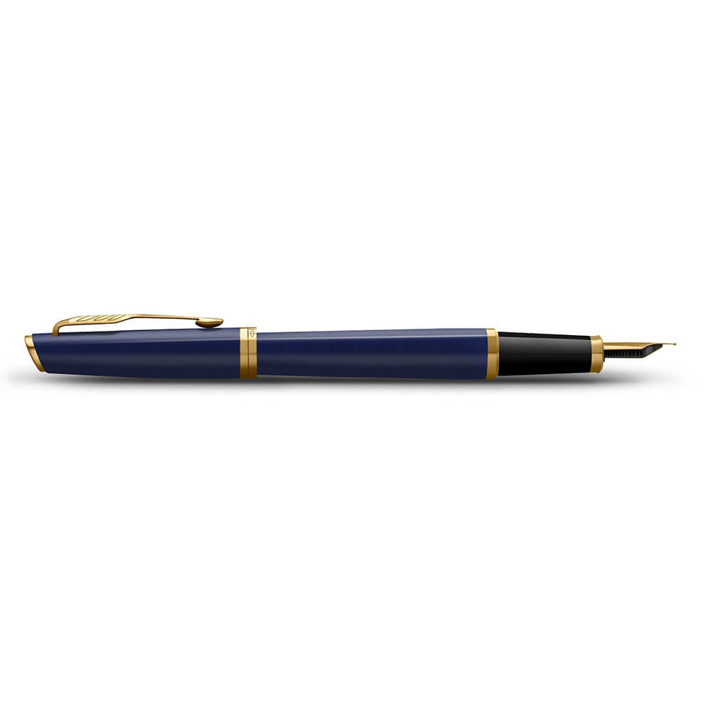 Bút máy Parker Meridian Blue Lacquer GT Fountain Pen 2231408 - Ảnh 5