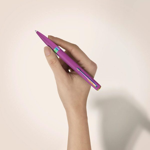 Bút bi Parker Meridian Grape Lacquer Rainbow Trims Ballpoint Pen 2247777