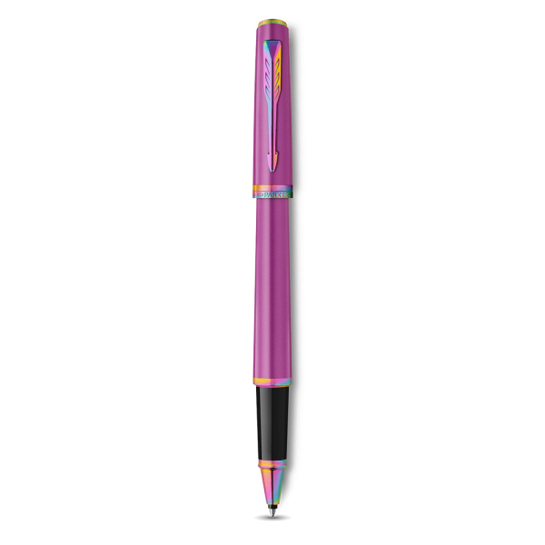 Bút dạ bi Parker Meridian Grape Lacquer Rainbow Trims Rollerball Pen 2247776