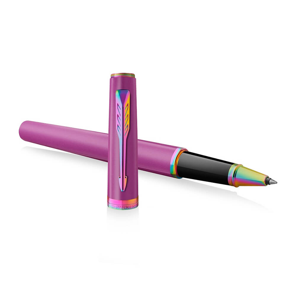 Bút dạ bi Parker Meridian Grape Lacquer Rainbow Trims Rollerball Pen 2247776
