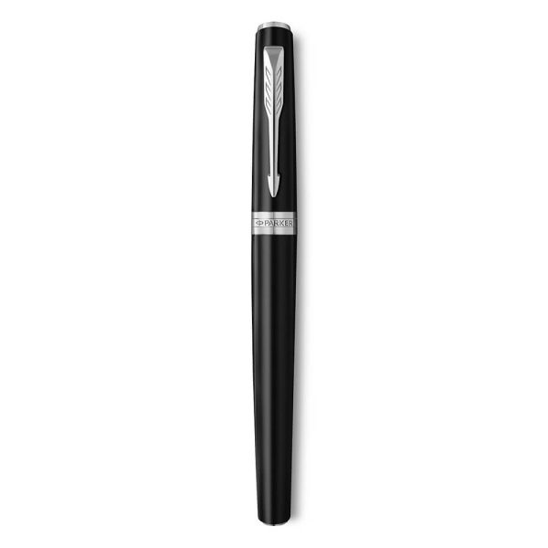 Bút dạ bi Parker Meridian Matte Black Lacquer CT Rollerball Pen 2231406