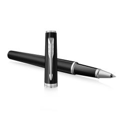 Bút dạ bi Parker Meridian Matte Black Lacquer CT Rollerball Pen 2231406